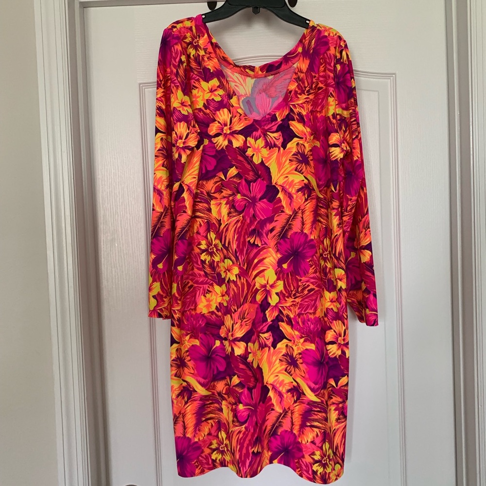 Hawaiian Floral Dress